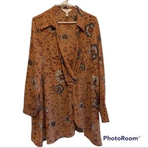 Addition Elle Long Sleeve Blouse Size 3x